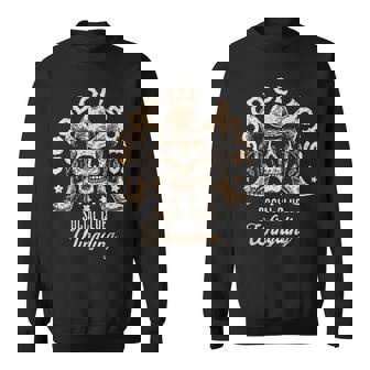 Good Ol' Boys s Wingding Social Club s Western Cowboy Sweatshirt Unisex | Mazezy