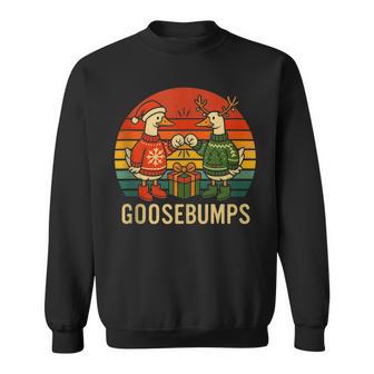 Goosebumps Christmas Silly Goose Xmas Family Matching Sweatshirt - Thegiftio UK