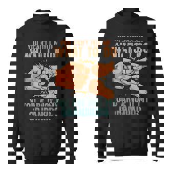 Grandpa Art For Grandfather Papa Papi From Grandkids Sweatshirt Unisex | Mazezy