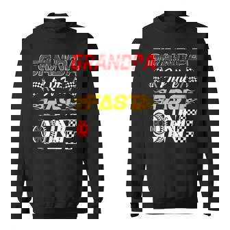 Grandpa Of The Fast One 1St Birthday Race Car Family Sweatshirt Unisex | Mazezy