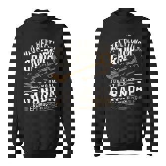 Grandpa Metal Detecting Treasure Hunter Metal Detector Sweatshirt - Thegiftio