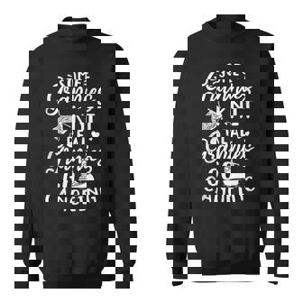 Some Grannies Knit Real Grannies Go Canoeing Grandma Tank Top Sweatshirt Unisex | Mazezy