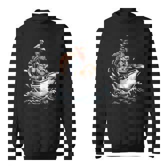 Gravy Boat Captain T-Shirt Thanksgiving Turkey Navy Sweatshirt Unisex | Mazezy