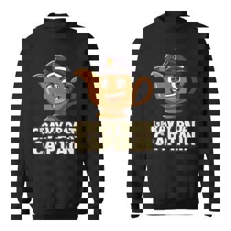 Gravy Boat Captain Thanksgiving Food Gravy Humor Tank Top Sweatshirt Unisex | Mazezy