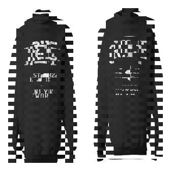 Greece NY J01 Vintage Athletic Sports Sweatshirt Unisex | Mazezy