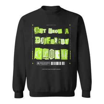 Green Cut From A Different Cloth Green Sweatshirt - Thegiftio UK
