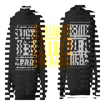 Grenada Straight Outta Grenada Carribean Tank Top Sweatshirt Unisex | Mazezy