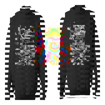 Grenouille Hippie Colorée Sweater e - Cadeauxyz
