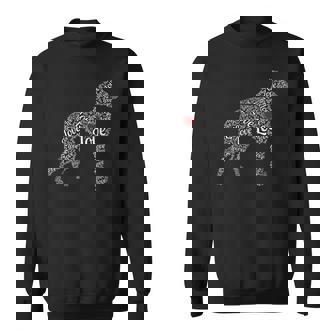 Greyhound I Love Greyhounds スウェットシャツ - Kawaiitshirt