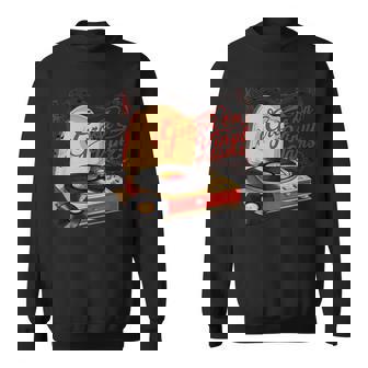 Groove On レトロビニールジャム、レトロビニールレコード スウェットシャツ - Kawaiitshirt