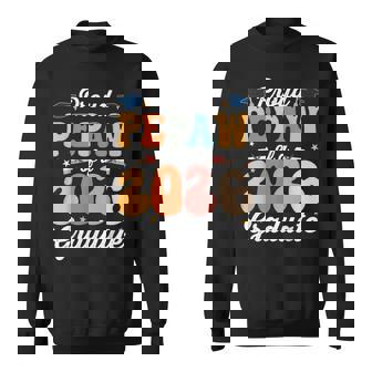 Groovy Proud Pepaw Of a Class Of 2026 Graduate Graduation Sweatshirt Unisex | Mazezy