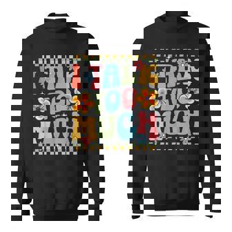 Groovy Wife Husband Couples Love Hearts Together Always Sweatshirt Unisex | Mazezy