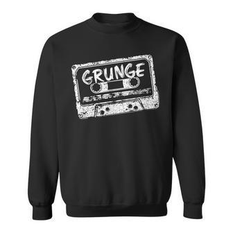 Grunge Music 90S Alternative Mixtape Retro Band & Concert Sweatshirt - Thegiftio UK