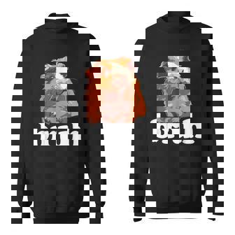 Guinea Pig Bruh Meme With Cute Pet Style Sweatshirt Unisex | Mazezy