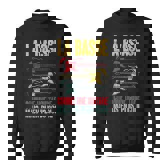 Guitare Basse Bassiste La Basse Comme Une Guitare Bassist Sweater e - Cadeauxyz