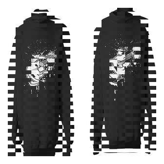 Guitarra Dibujo Guitarrista Camisa de entrenamiento - Regaloses