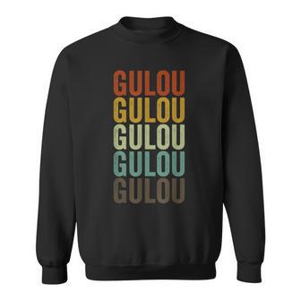 Gulou China Retro Vintage Sweatshirt Unisex | Mazezy