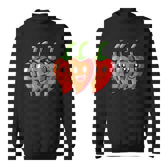 Habaneros In Kawaii Style Sweatshirt Unisex | Mazezy