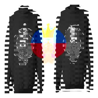 Haitian Queen Praying Hands Tank Top Sweatshirt Unisex | Mazezy