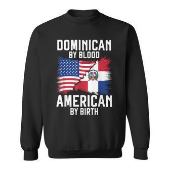 Half Dominican Half American Usa Flag Dominican Republic Sweatshirt - Thegiftio UK