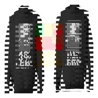 Half Italian Chinese Roots 100 Legend Italy China Tank Top Sweatshirt Unisex | Mazezy