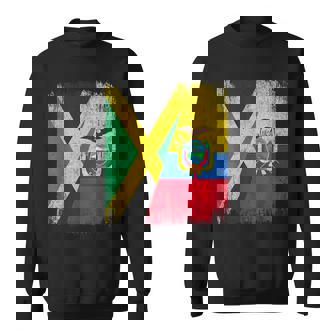 Half Jamaica Ecuador Flag Jamaican Ecuadorian Pride Roots Sweatshirt Unisex | Mazezy