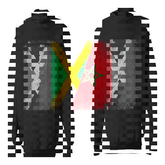 Half Jamaica Morocco Flag Jamaican Moroccan Pride Roots Sweatshirt Unisex | Mazezy