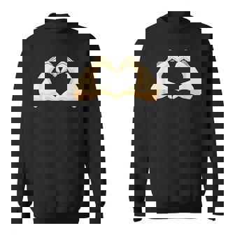 Hände Herz Hand Herz Sweatshirt - Geschenkecke