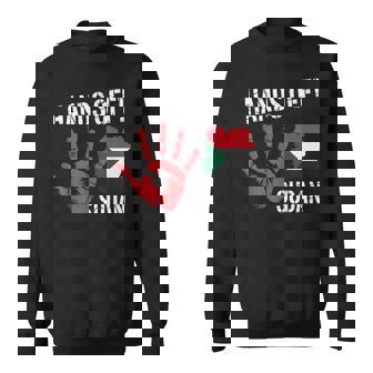 Hands Off Sudan Flag Africa Sweatshirt Unisex | Mazezy