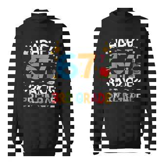 Happy 67th Day Of 3rd Grade Teachers 67 Days Of School Kids Sweatshirt Unisex | Mazezy