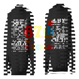 Happy 67th Day Of 7th Grade Teacher Student 67 Days Smarter Sweatshirt Unisex | Mazezy