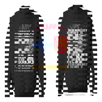 Happy Independence Day Finland 1917 Proud Finnish Sweatshirt Unisex | Mazezy