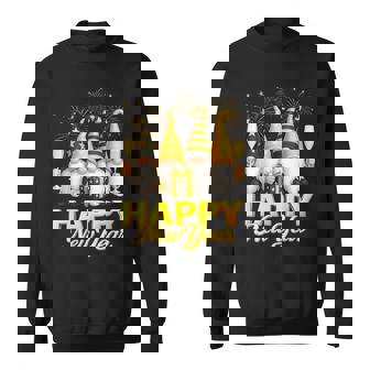 Happy New Year 2026 Gnomes Drinking Champagne New Years Eve Sweatshirt | Mazezy