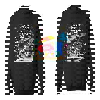 Happy New Year Party 2026 Family Matching Custom Vacation Sweatshirt Unisex | Mazezy