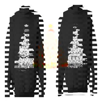 Happy Puppy Maltipoo Christmas Tree Dog Lover Holiday Sweatshirt - Monsterry