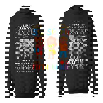 Happy Six Seven Day Of Fifth Grade Student Back To School Sweatshirt Unisex | Mazezy