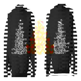 Harp Christmas Tree Musician Music Teacher Band Orchestra Sweatshirt Unisex | Mazezy