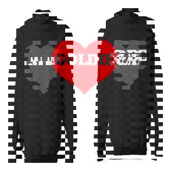 I Heart Goldie I Love Goldie カスタマイズ可 スウェットシャツ - Kawaiitshirt