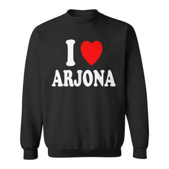 I Heart Love Arjona Bolivar Colombia Travel Tourism Sweatshirt - Thegiftio UK