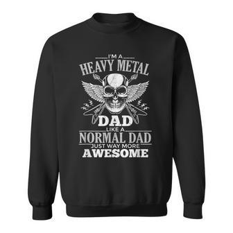 Heavy Metal Dad Para Amantes De La Música Punk Rock Camisa de entrenamiento - Regaloses