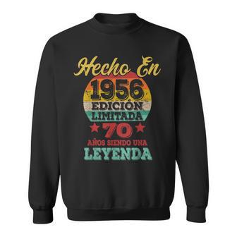 Hecho En 1956 Edición Limitada Cumpleaños 70 Años Camisa de entrenamiento - Regaloses