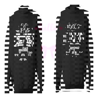 Hello Eleven Est 2015 11Th Birthday 11 Years Old Sweatshirt | Seseable CA