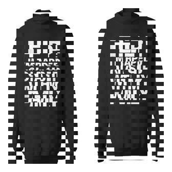 Help I’m Trapped On A Ship With My Family Cruise Tank Top Sweatshirt Unisex | Mazezy