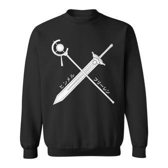 Himmel X Frieren Sword And Staff Sweatshirt - Thegiftio UK