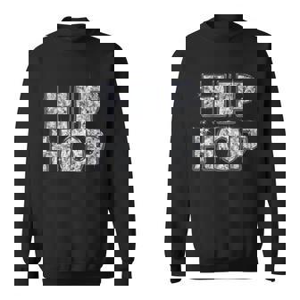 Hip Hop ヒップホップ（ダイヤモンド フォント）【Streetstarz ストリートスターズ】文字 かっこいい スウェットシャツ - Kawaiitshirt