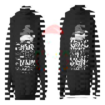 Holiday Season Fun Santa Hat Christmas In Tallinn 2025 Sweatshirt Unisex | Mazezy