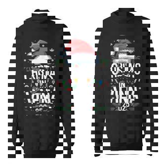 Holiday Season Fun Santa Hat Christmas In Vienna 2025 Sweatshirt Unisex | Mazezy