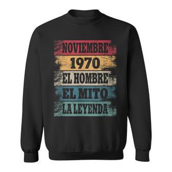 Hombre 52 Cumpleaños Regalo Años Divertido Noviembre 1970 Camisa de entrenamiento - Regaloses