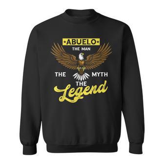 Hombre Abuelo Hombre Mito Leyenda Abuelo Abuelo Abuelo Familia Camisa de entrenamiento - Regaloses