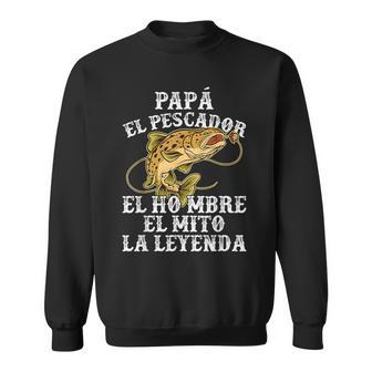 Hombre Pesca Papá El Pescador Día Del Padre Camisa de entrenamiento - Regaloses